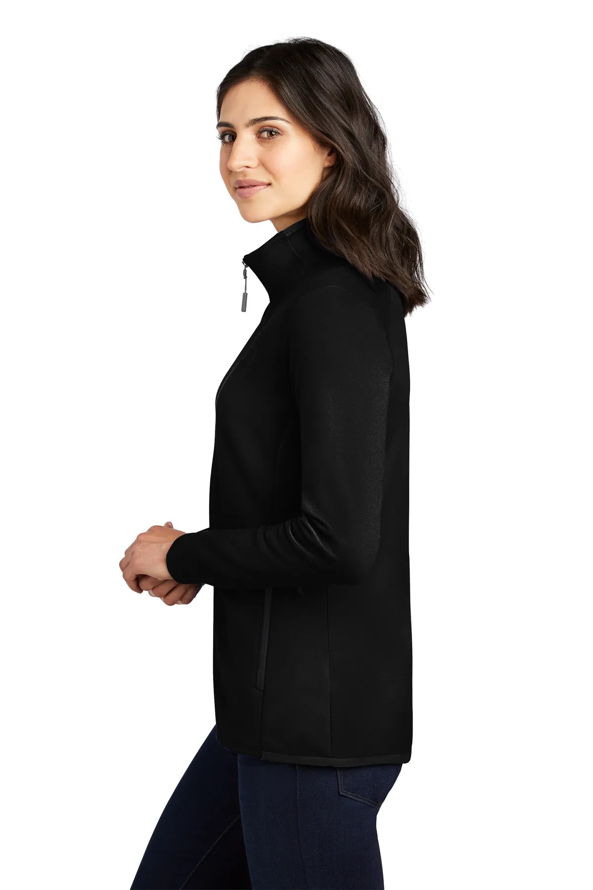 The North Face ® Ladies Skyline Full-Zip Fleece Jacket NF0A7V62 TNF Black_2