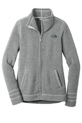 The North Face ® Ladies Sweater Fleece Jacket. NF0A3LH8 TNF Medium Grey Heather_3