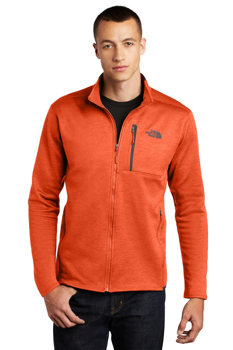 The North Face® Skyline Full-Zip Fleece Jacket NF0A7V64 Zion Orange Heather/ Urban Navy