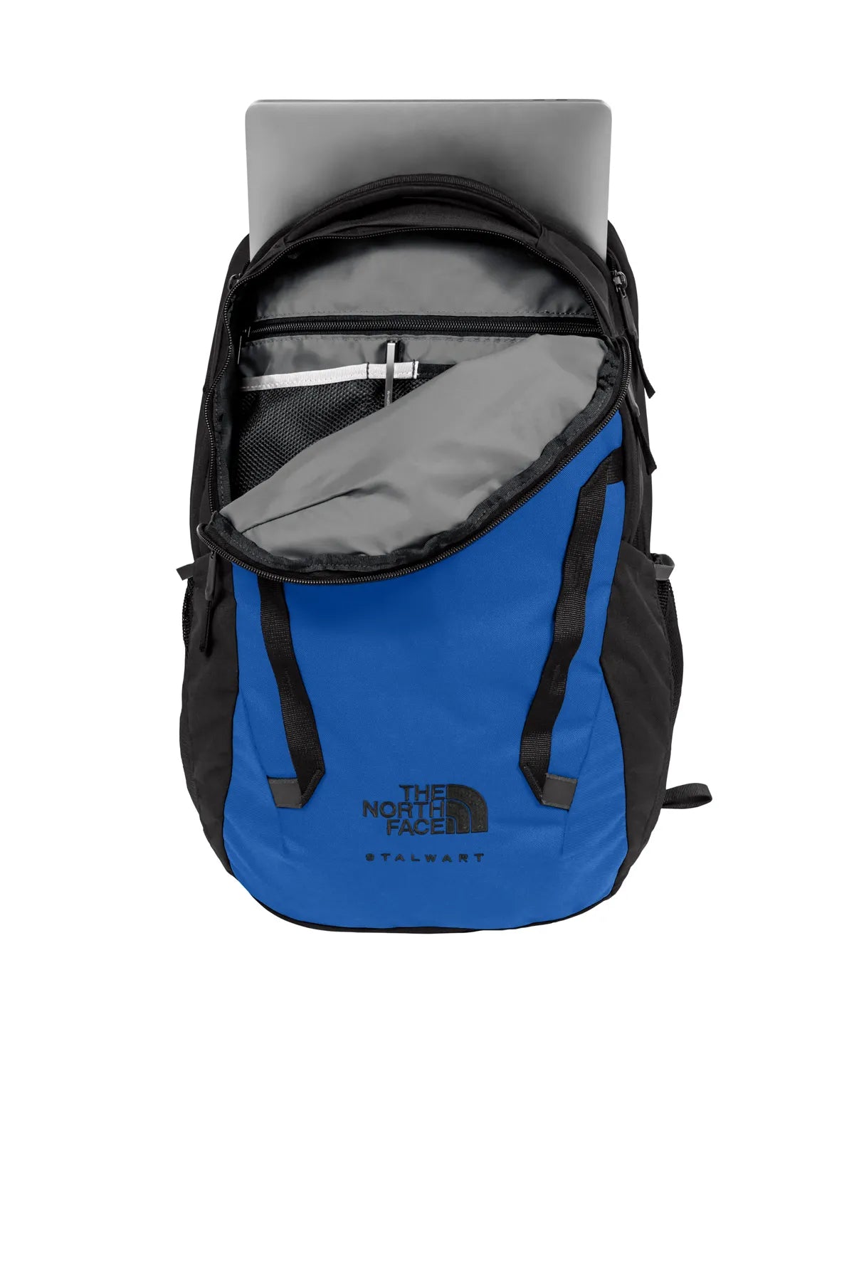 The North Face ® Stalwart Backpack. NF0A52S6 TNF Black Heather/ TNF Blue_3