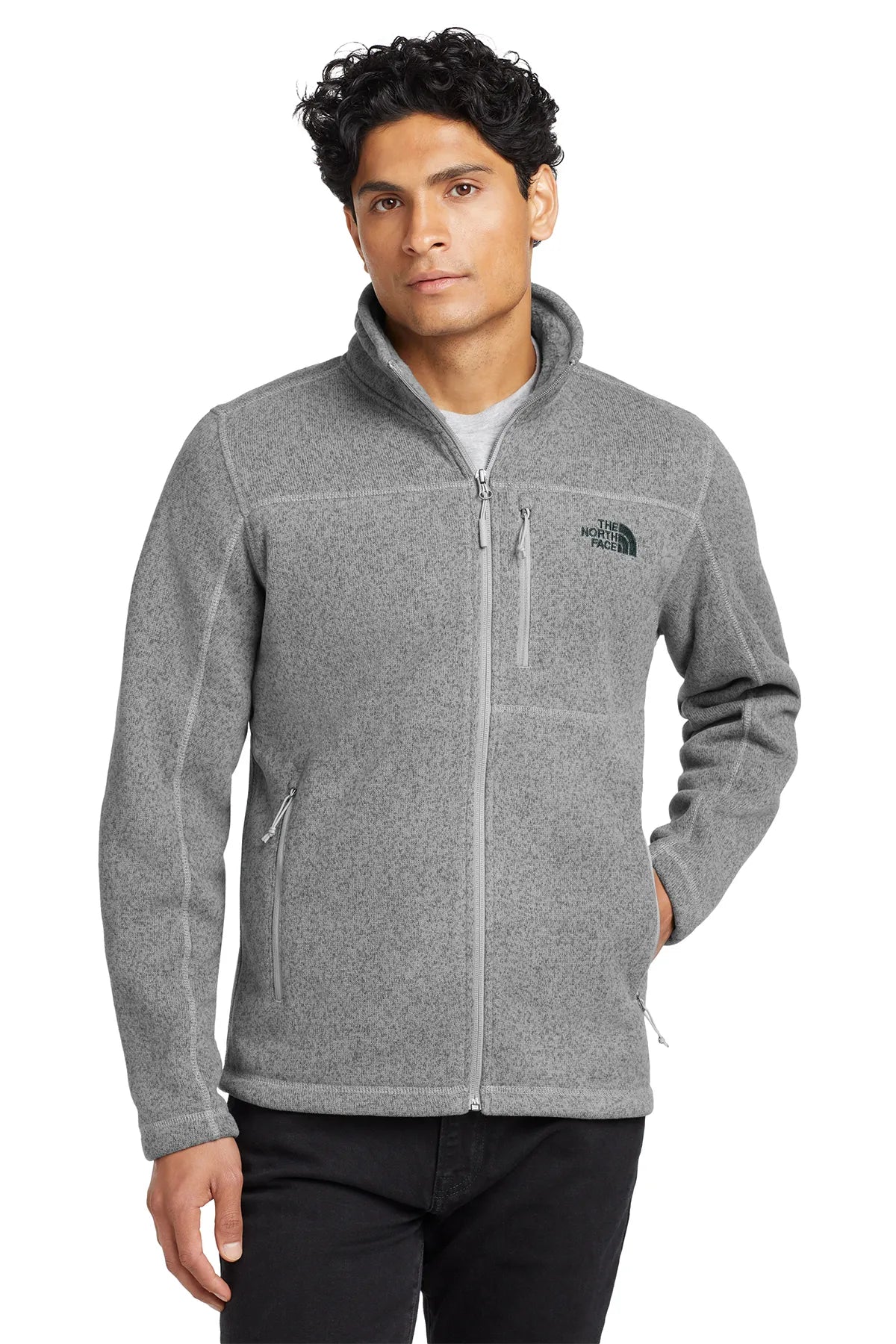 The North Face ® Sweater Fleece Jacket. NF0A3LH7 TNF Medium Grey Heather