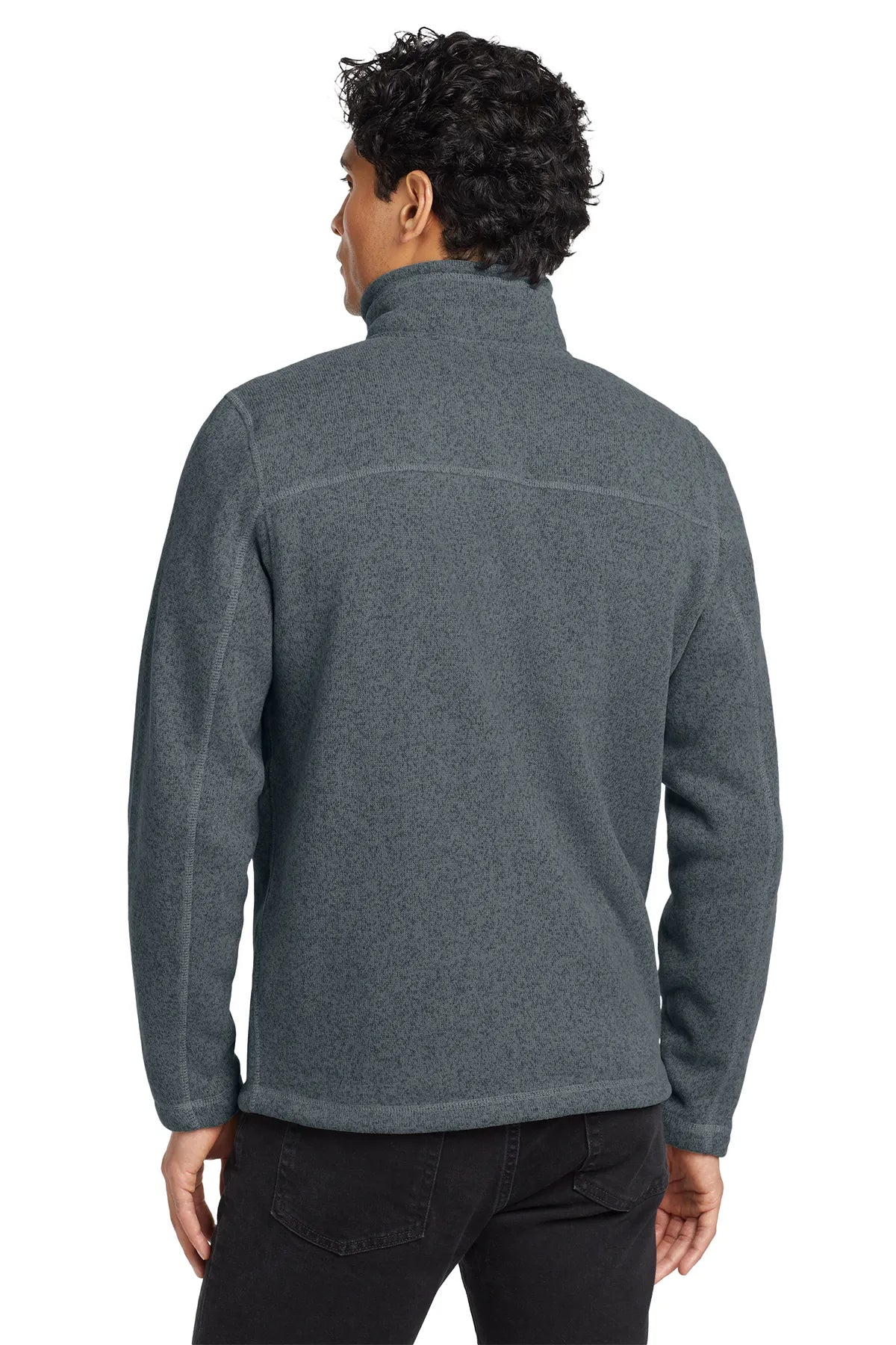 The North Face ® Sweater Fleece Jacket. NF0A3LH7 Urban Navy Heather_1