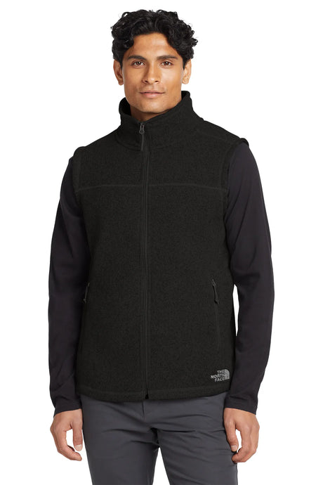 The North Face ® Sweater Fleece Vest NF0A47FA TNF Black Heather