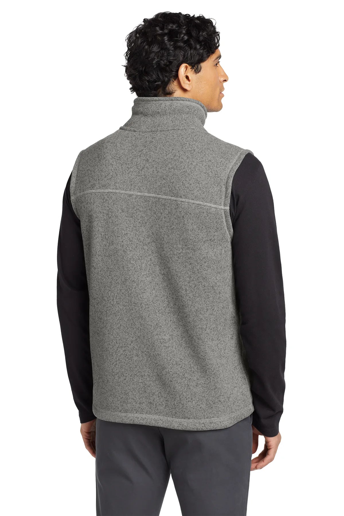 The North Face ® Sweater Fleece Vest NF0A47FA TNF Medium Grey Heather_1