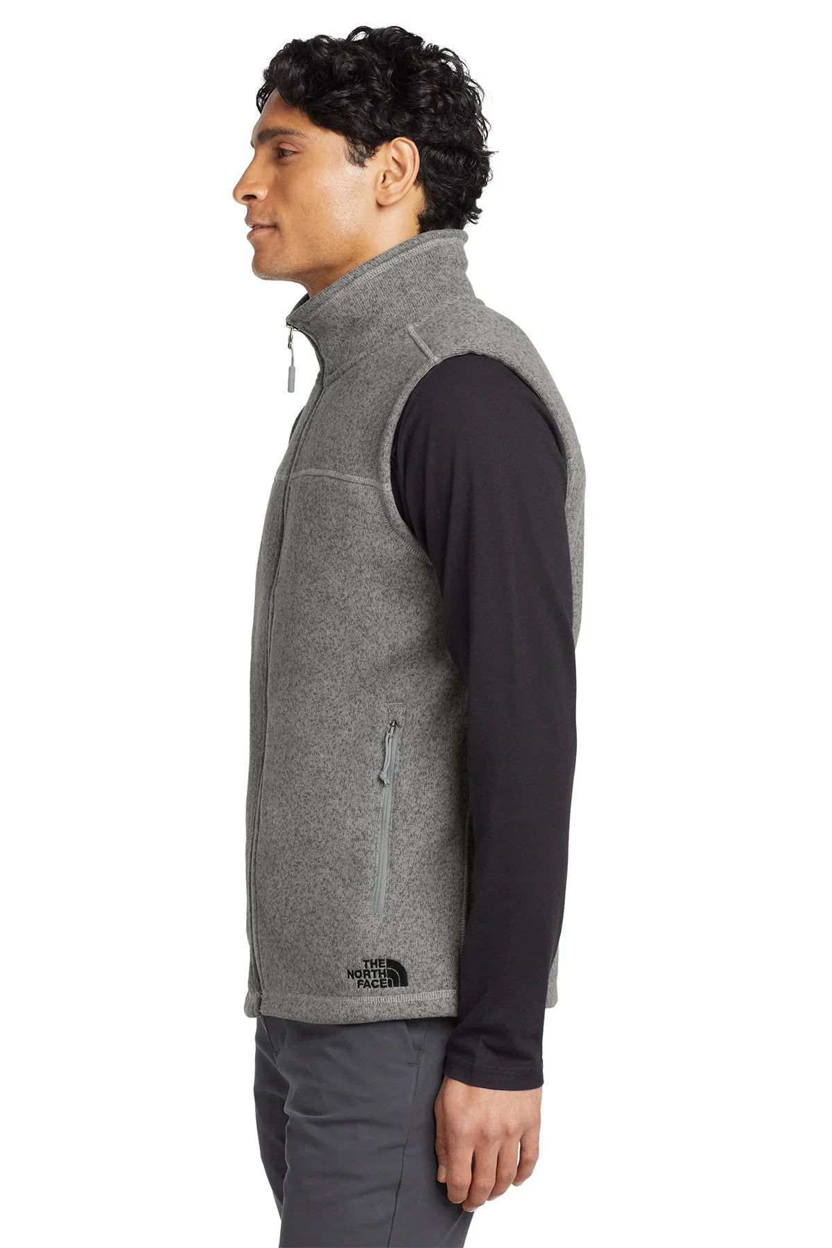 The North Face ® Sweater Fleece Vest NF0A47FA TNF Medium Grey Heather_2