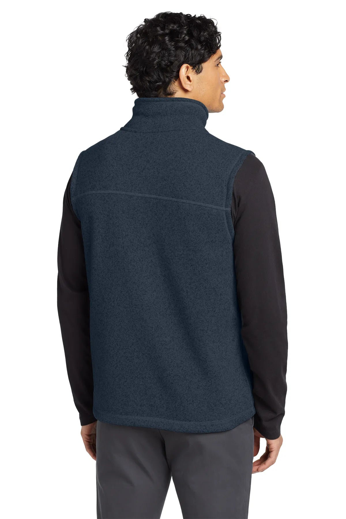 The North Face ® Sweater Fleece Vest NF0A47FA Urban Navy Heather_1