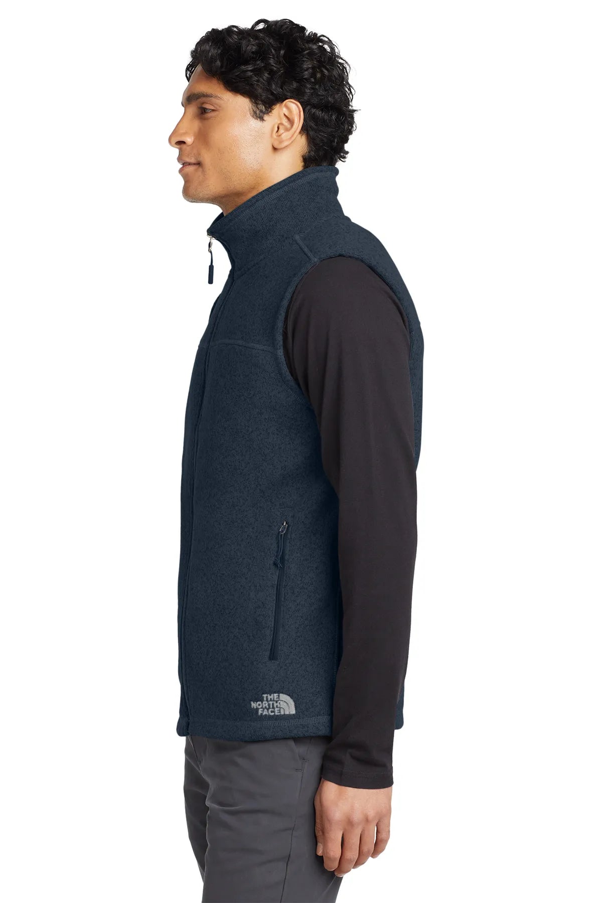 The North Face ® Sweater Fleece Vest NF0A47FA Urban Navy Heather_2