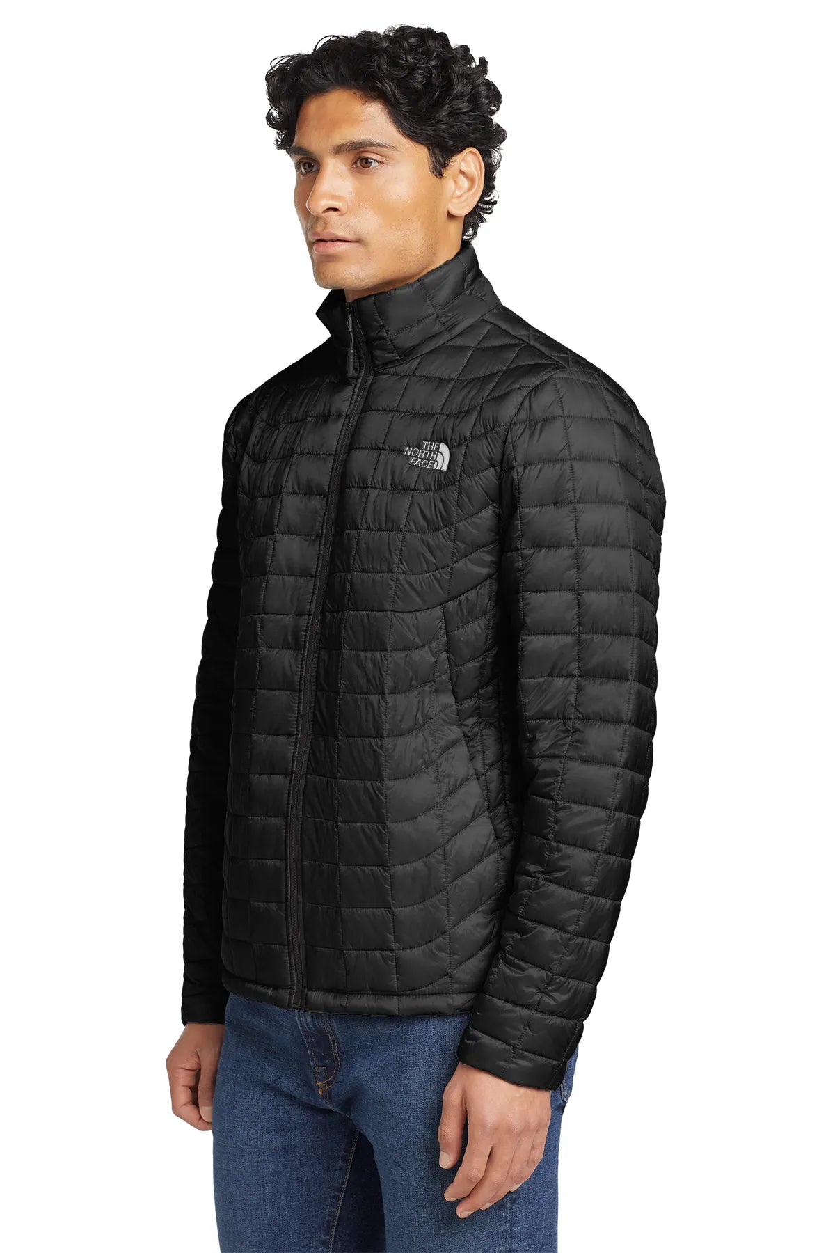 The North Face ® ThermoBall ™  Trekker Jacket. NF0A3LH2 TNF Matte Black_2