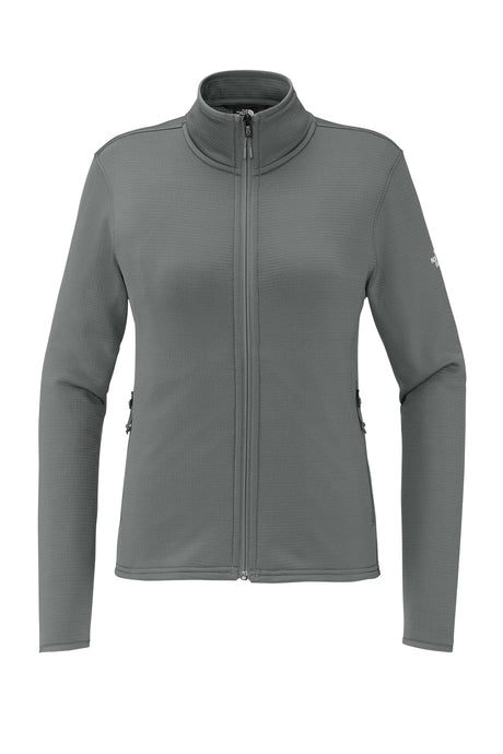 The North Face ®  Women's Aim Full-Zip Fleece Jacket NF0A8FQJ Smoked Pearl Grey