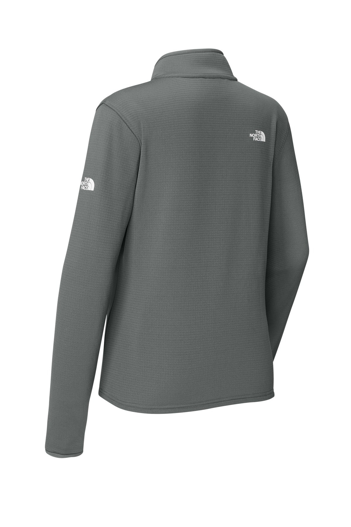 The North Face ®  Women's Aim Full-Zip Fleece Jacket NF0A8FQJ Smoked Pearl Grey_1