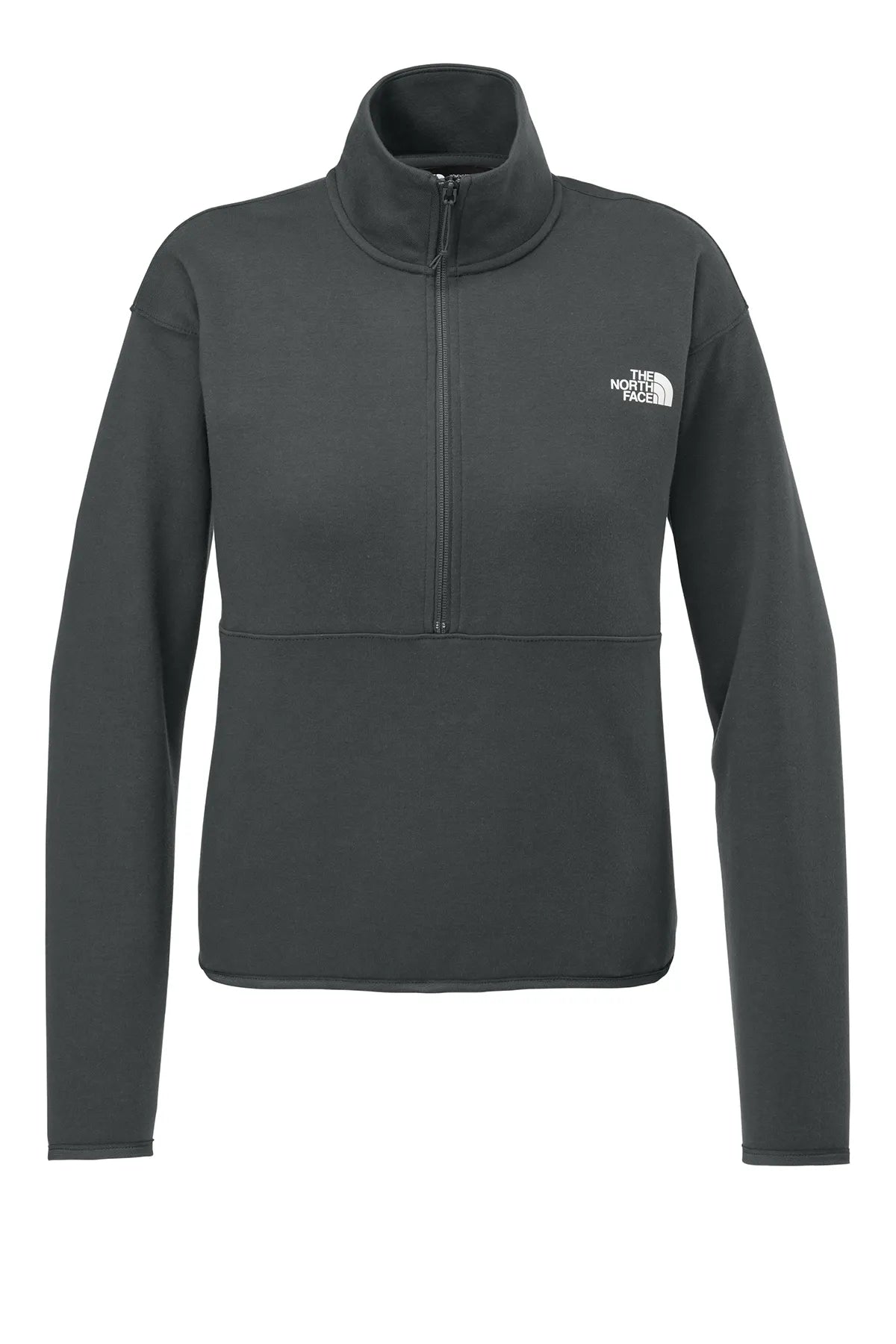 The North Face ®  Women's Double-Knit 1/2-Zip Fleece NF0A8C5H Asphalt Grey_3