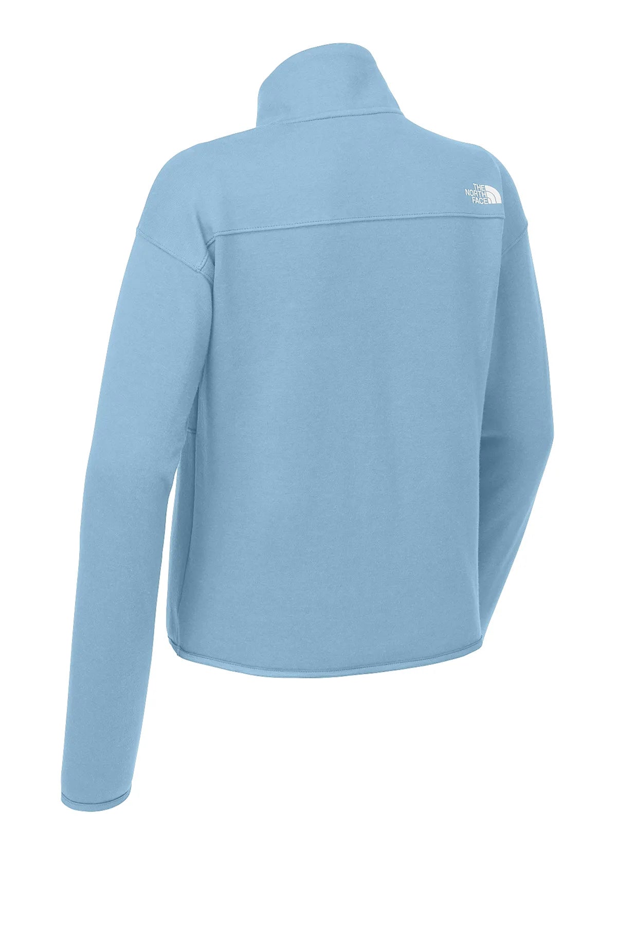 The North Face ®  Women's Double-Knit 1/2-Zip Fleece NF0A8C5H Steel Blue_4