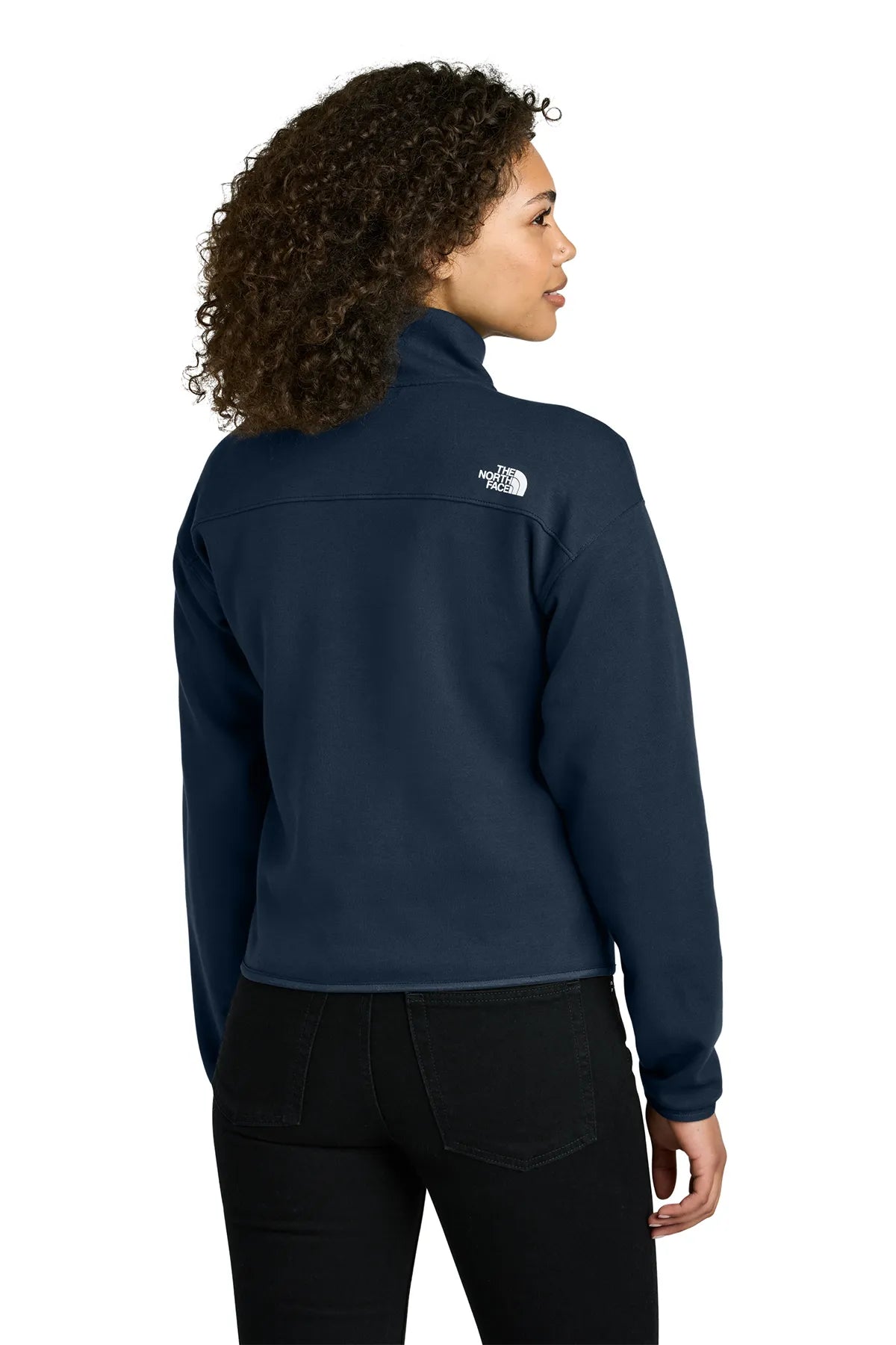 The North Face ®  Women's Double-Knit 1/2-Zip Fleece NF0A8C5H Summit Navy_1