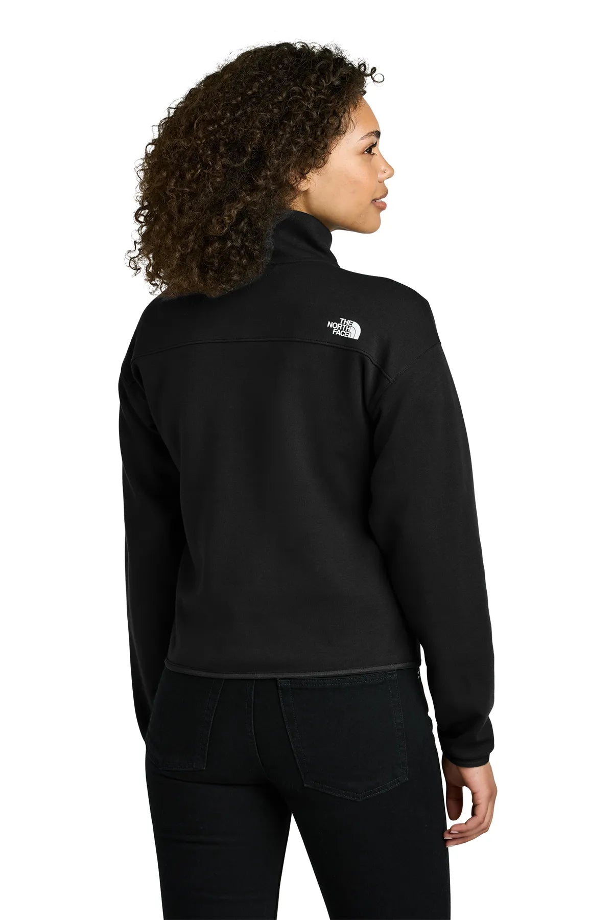 The North Face ®  Women's Double-Knit 1/2-Zip Fleece NF0A8C5H TNF Black_1
