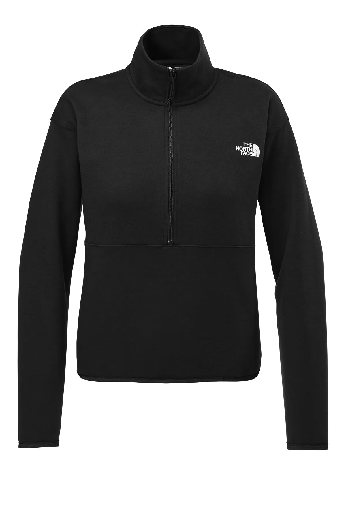 The North Face ®  Women's Double-Knit 1/2-Zip Fleece NF0A8C5H TNF Black_3