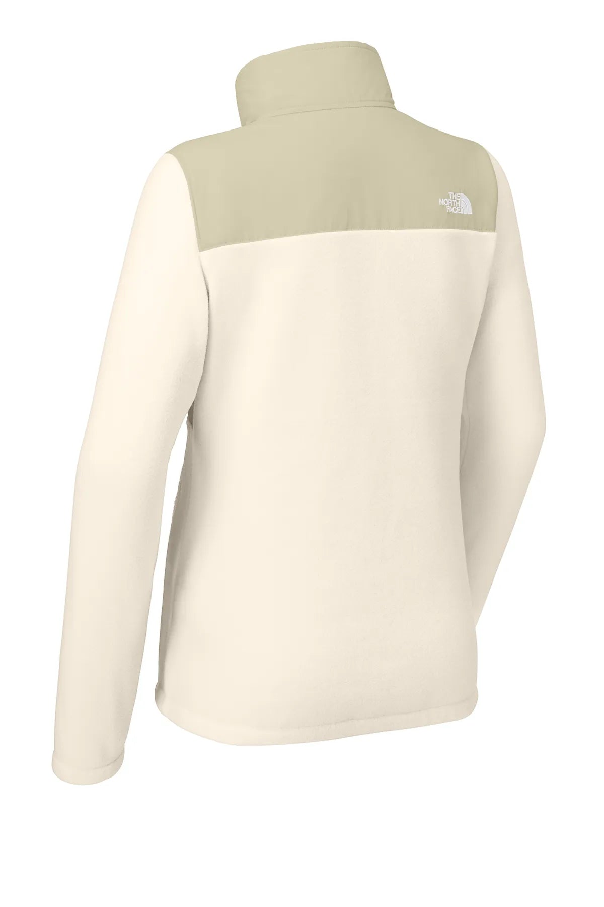 The North Face ®  Women's Highest Peak Full-Zip Fleece Jacket NF0A8BUR Gardenia White/ Gravel_4