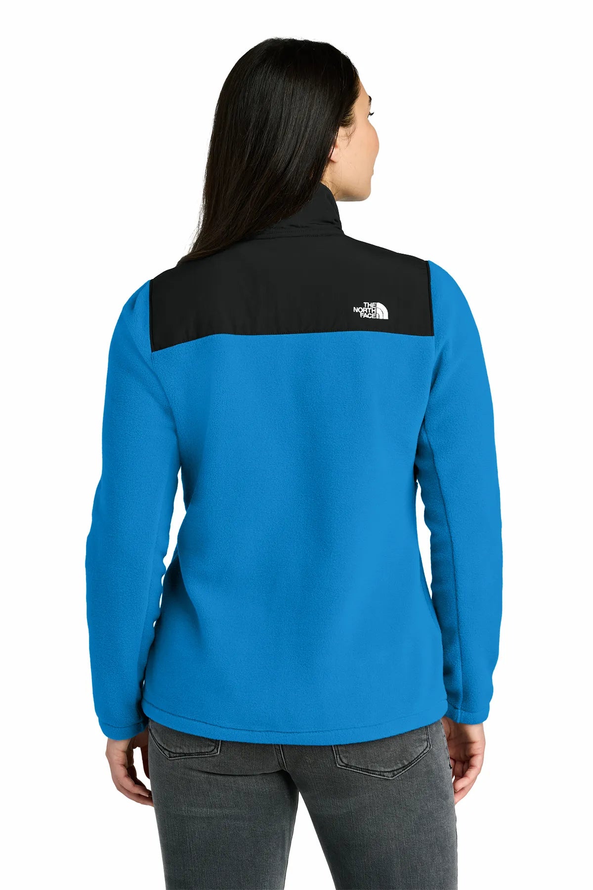 The North Face ®  Women's Highest Peak Full-Zip Fleece Jacket NF0A8BUR Hero Blue/ TNF Black_1