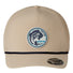 Tidal Pursuit™ 3D Stretch Snapback Cap Ancient Fossil/ Fish Circle Bass