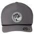Tidal Pursuit™ 3D Stretch Snapback Cap City Grey/ Fish Circle Bass