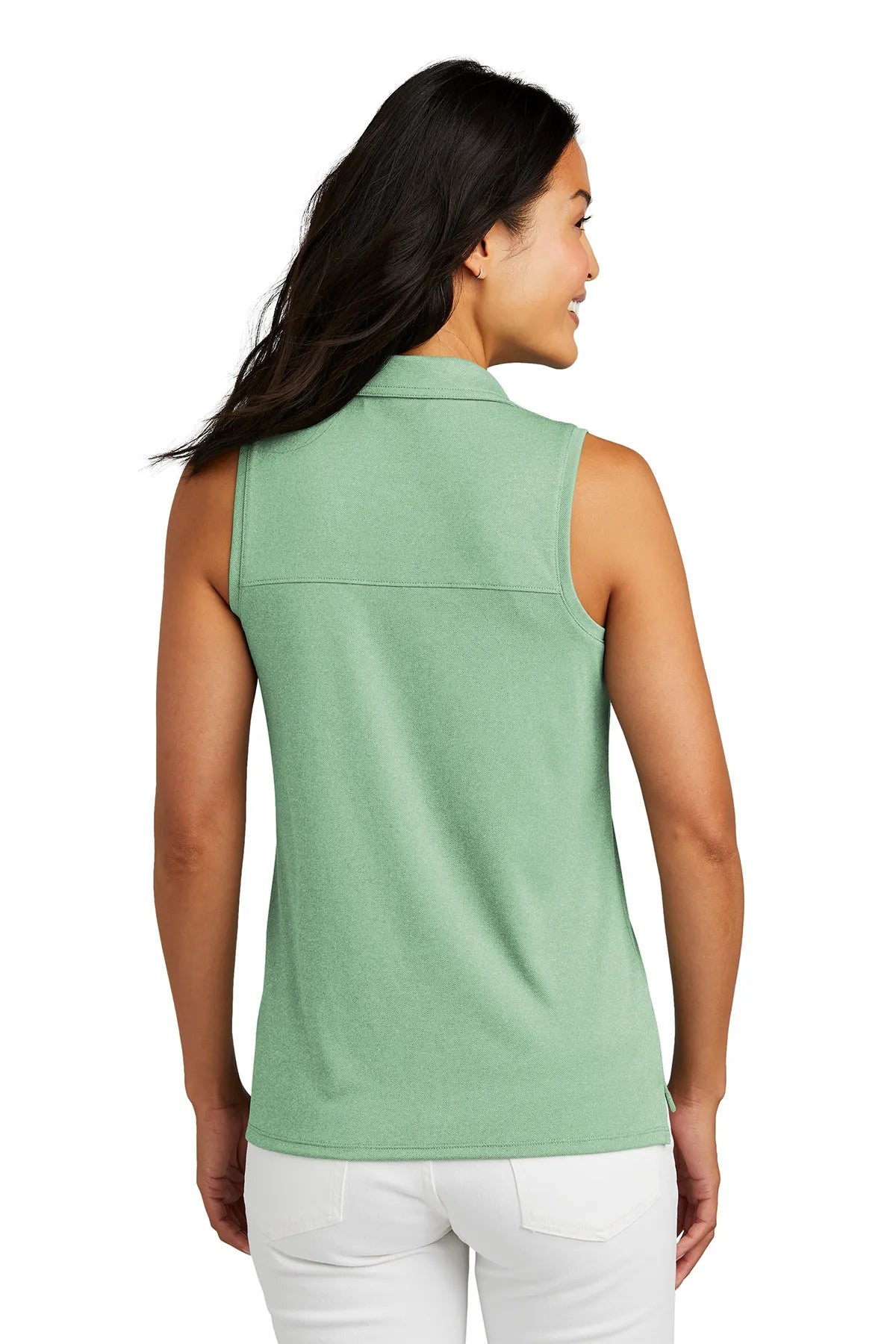 TravisMathewLadiesCotoPerformanceSleevelessPoloTM1WX001-berylgreen_2