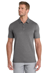 TravisMathew Auckland Slub Polo TM1MW451 Dark Gray_1