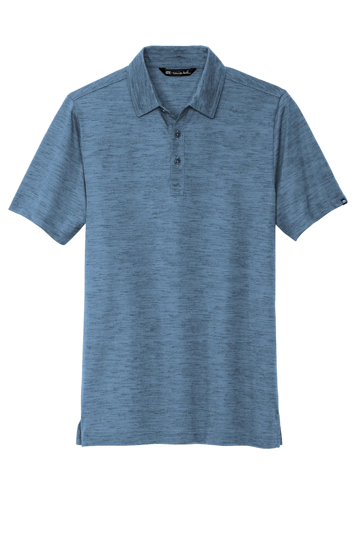 TravisMathew Auckland Slub Polo TM1MW451 Riviera Blue_4