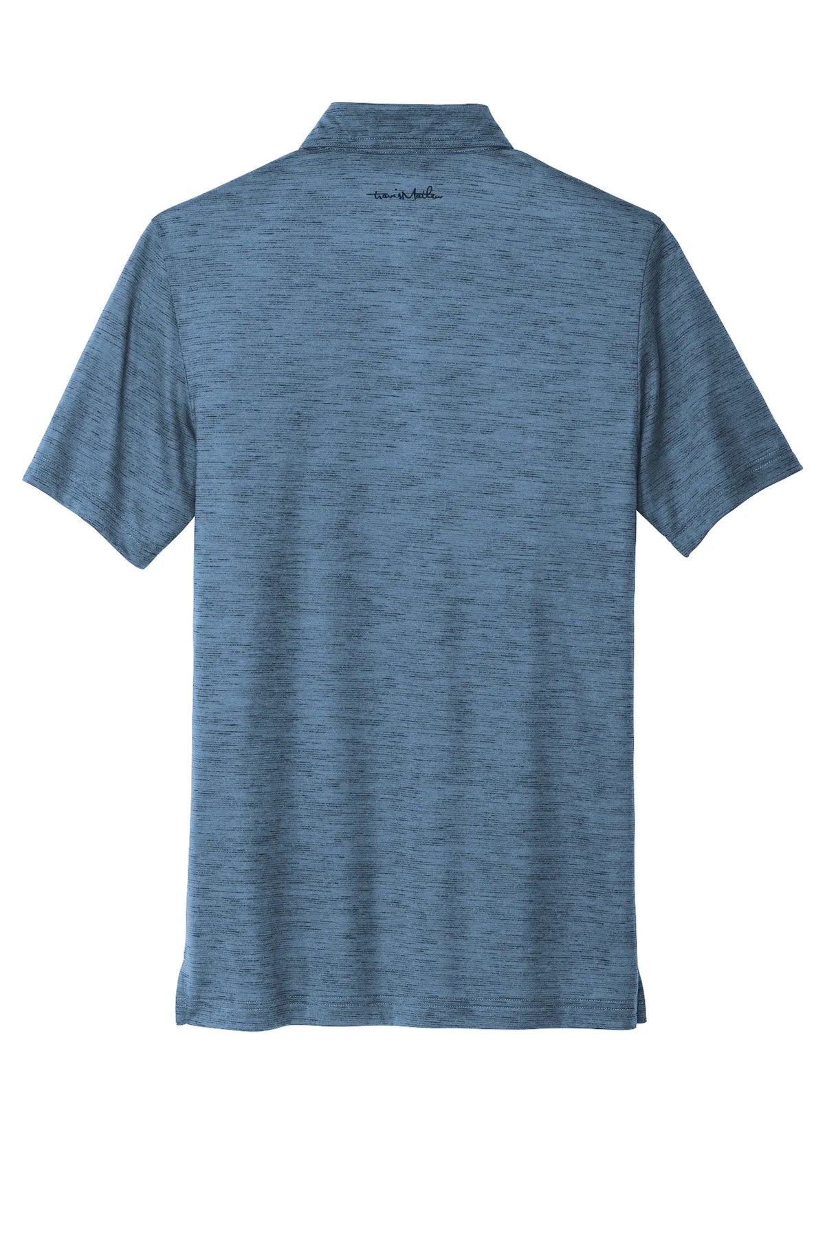 TravisMathew Auckland Slub Polo TM1MW451 Riviera Blue_5