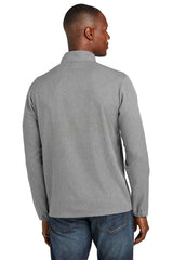TravisMathew Balboa Chest Stripe 1/4-Zip TM1MZ340 Dark Grey_2
