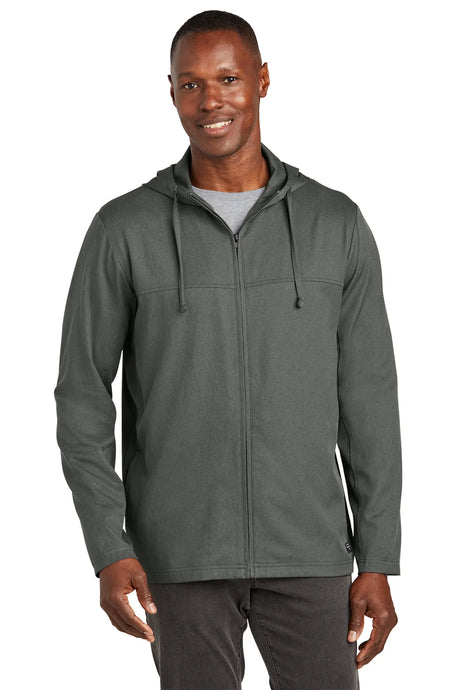TravisMathew Balboa Hooded Full-Zip Jacket TM1MZ338 Dark Grey_1