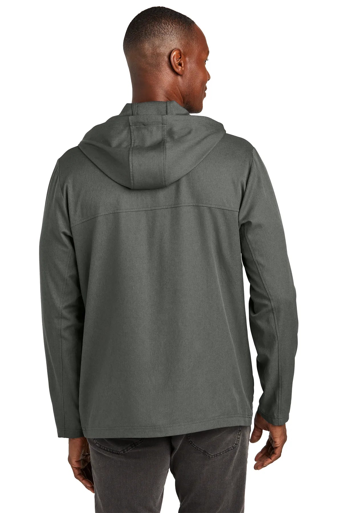 TravisMathew Balboa Hooded Full-Zip Jacket TM1MZ338 Dark Grey_2