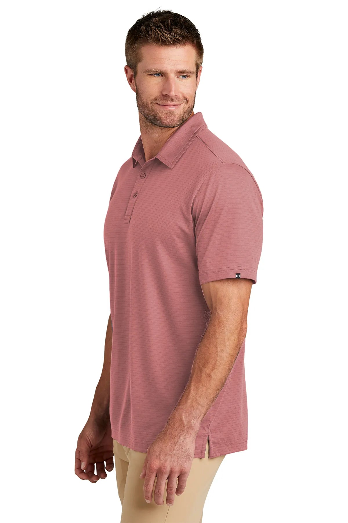 TravisMathew Bayfront Solid Polo TM1MY399 Roan Rouge_3