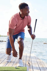TravisMathew Bayfront Solid Polo TM1MY399 Roan Rouge_6