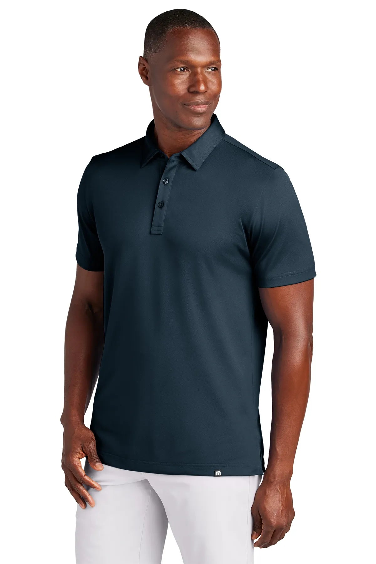 TravisMathew Cabana Solid Polo TM1MAA370 Blue Nights_1