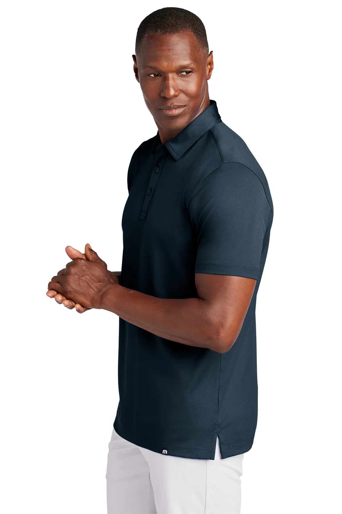 TravisMathew Cabana Solid Polo TM1MAA370 Blue Nights_3