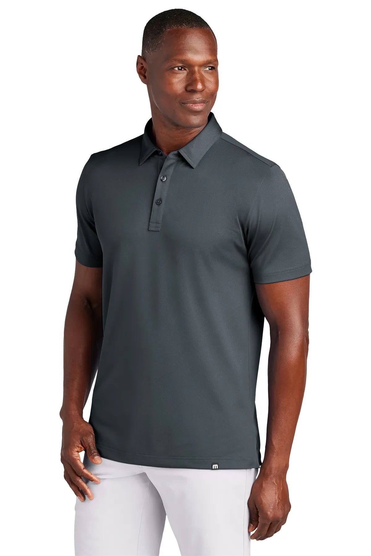TravisMathew Cabana Solid Polo TM1MAA370 Stormy Grey_1