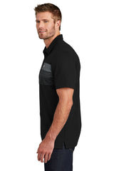 TravisMathew Coastal Chest Stripe Polo TM1MY402 Black_3