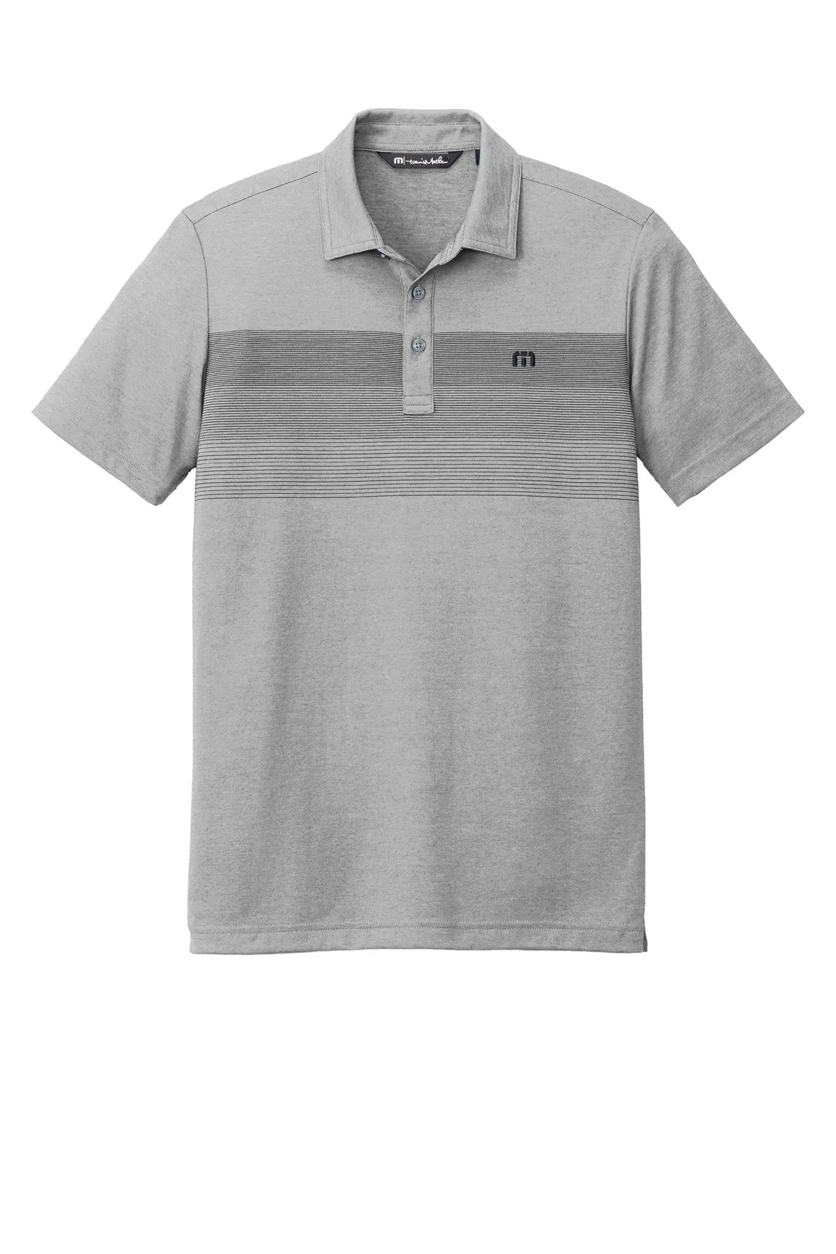 TravisMathew Coastal Chest Stripe Polo TM1MY402 Quiet Shade_4