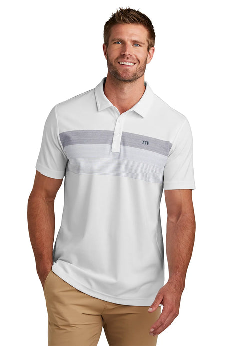 TravisMathew Coastal Chest Stripe Polo TM1MY402 White_1