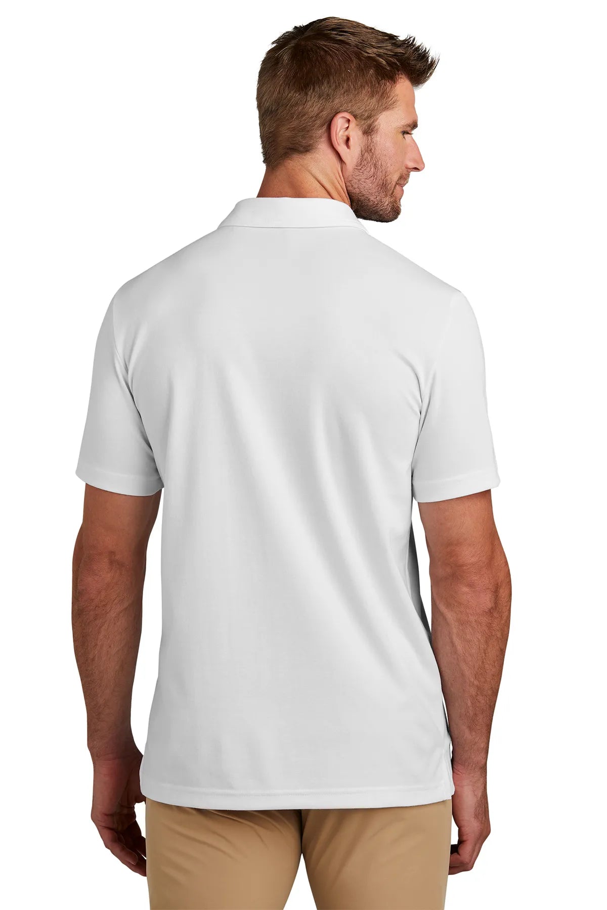 TravisMathew Coastal Chest Stripe Polo TM1MY402 White_2