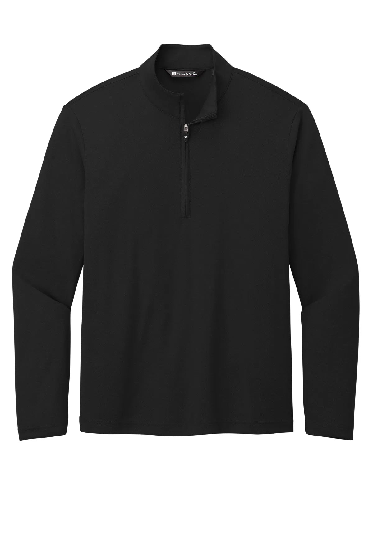 TravisMathew Coto Performance 1/4-Zip TM1MY397 Black_4