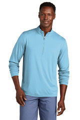 TravisMathew Coto Performance 1/4-Zip TM1MY397 Brilliant Blue_1