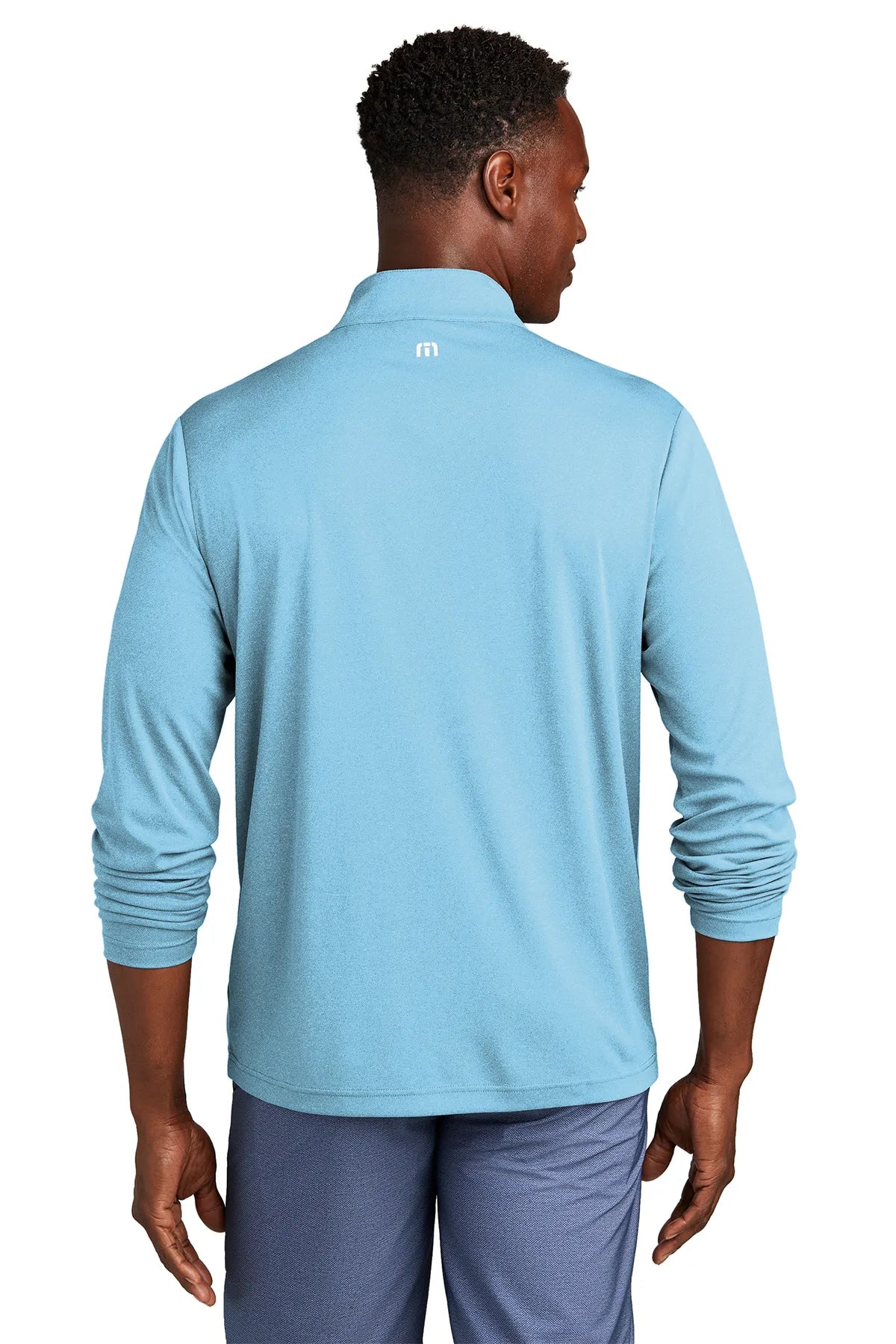 TravisMathew Coto Performance 1/4-Zip TM1MY397 Brilliant Blue_2