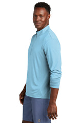 TravisMathew Coto Performance 1/4-Zip TM1MY397 Brilliant Blue_3