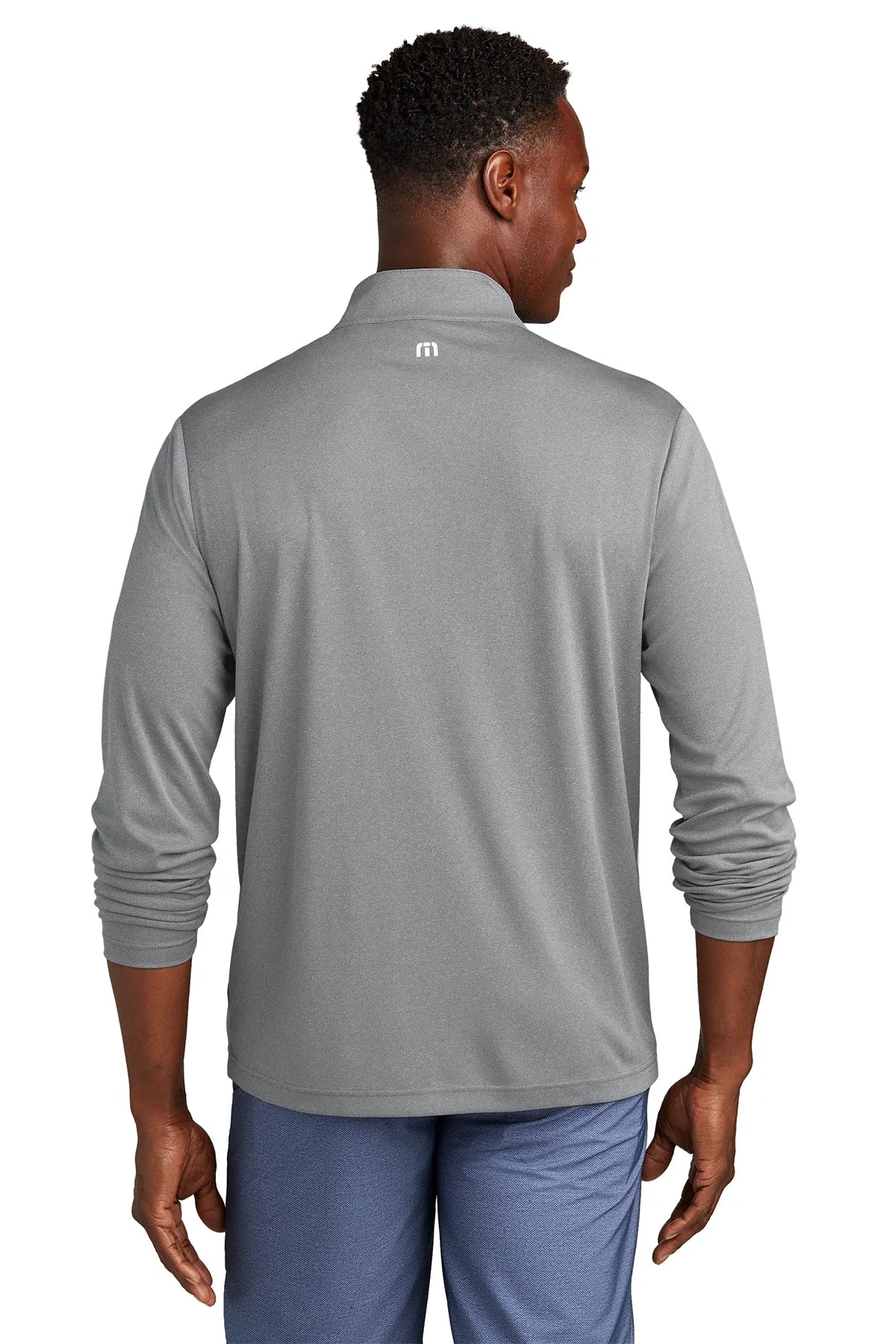 TravisMathew Coto Performance 1/4-Zip TM1MY397 Quiet Shade_2