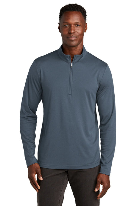 TravisMathew Coto Performance 1/4-Zip TM1MY397 Vintage indigo_1
