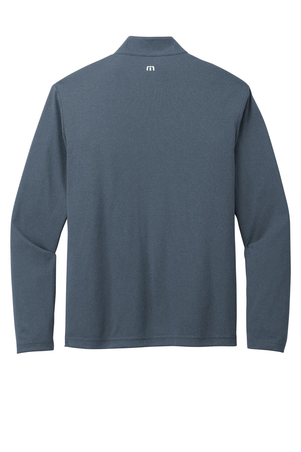 TravisMathew Coto Performance 1/4-Zip TM1MY397 Vintage indigo_5