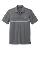 TravisMathew Coto Performance Chest Stripe Polo TM1MY400 Dark Grey_4