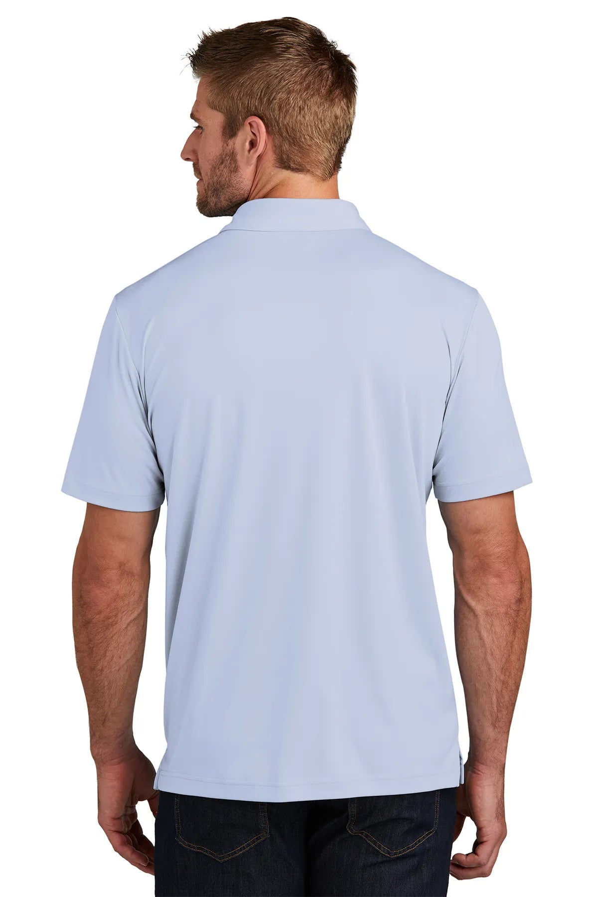 TravisMathew Coto Performance Chest Stripe Polo TM1MY400 Kentucky Blue_2