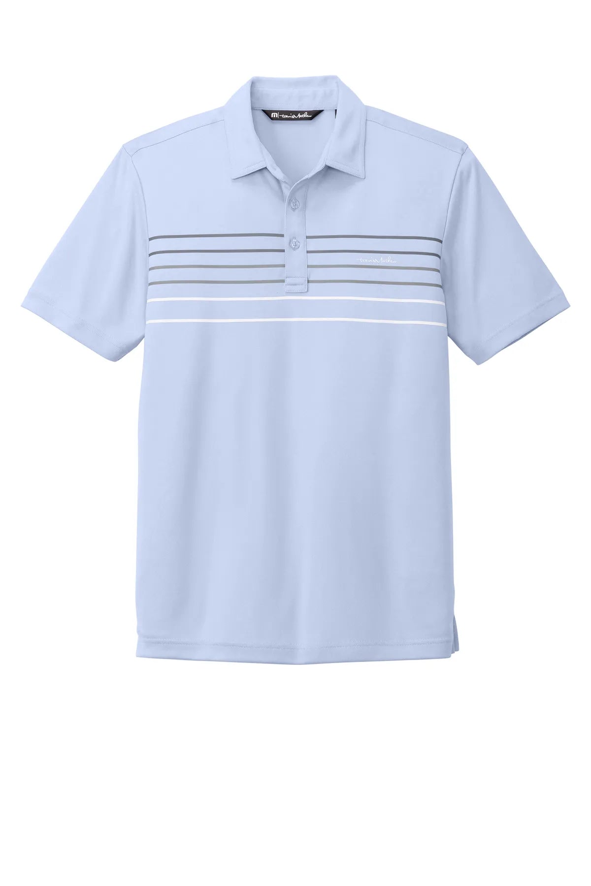 TravisMathew Coto Performance Chest Stripe Polo TM1MY400 Kentucky Blue_4
