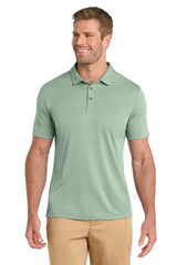 TravisMathew Coto Performance Polo. TM1MU410 Beryl Green Heather_1